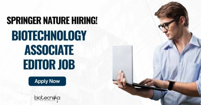Springer Nature Biotechnology Associate
