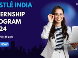 Nestlé India Internship Program 2024