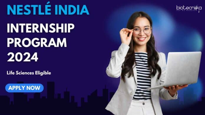 Nestlé India Internship Program 2024