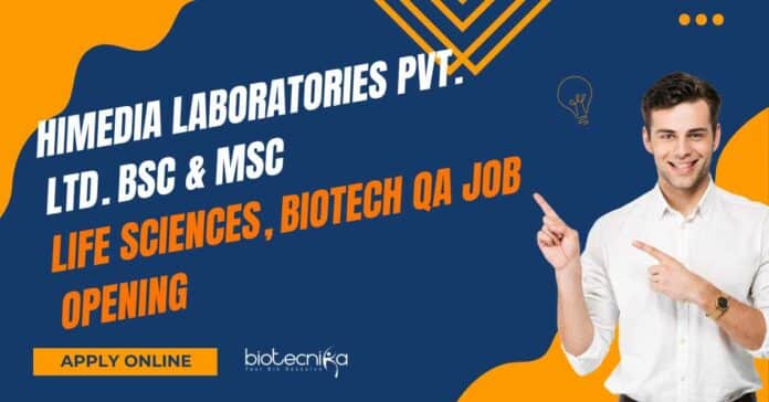 HiMedia Laboratories QA Job
