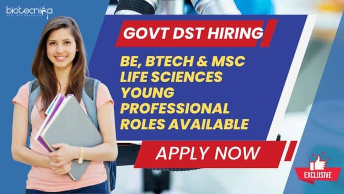 Govt DST Hiring