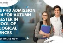 IACS PhD Admission 2024