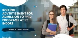 IIT Indore PhD Admission 2024 - Apply Online All Year