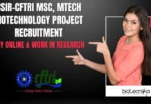 CSIR-CFTRI MSc