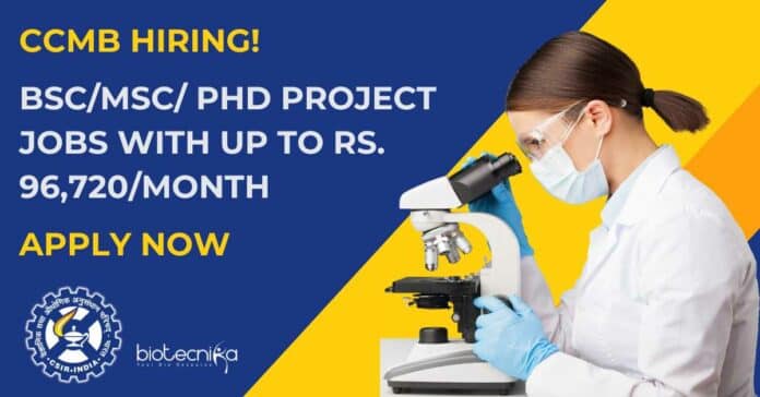 CCMB Hiring