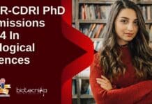 CSIR-CDRI PhD Admissions 2024