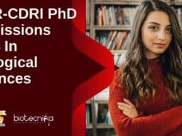 CSIR-CDRI PhD Admissions 2024