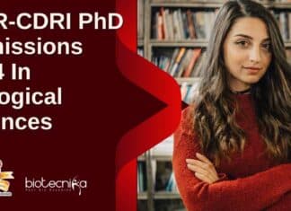 CSIR-CDRI PhD Admissions 2024