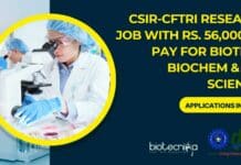 CSIR-CFTRI Research Job