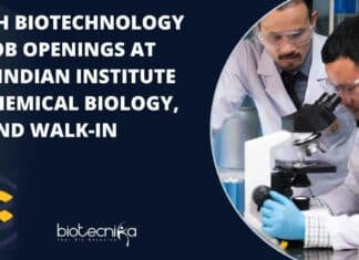CSIR-IICB BTech Biotech JRF
