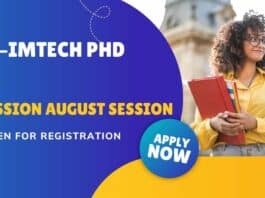 CSIR-IMTECH PhD 2024 Admission