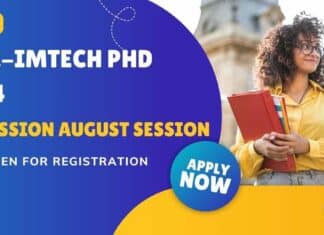 CSIR-IMTECH PhD 2024 Admission