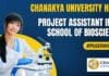 Chanakya University Hiring Project Assistant in the School of Biosciences, Applications Invited Chanakya University Hiring Project