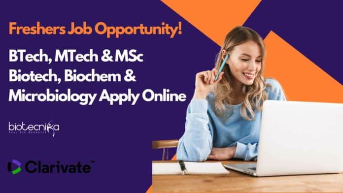 Freshers Job Opportunity