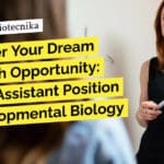MACS-ARI Pune BSc & MSc Life Sciences Project Assistant Job – Apply Now "Discover Your Dream Research Opportunity: Project Assistant Position in Developmental Biology Group!"
