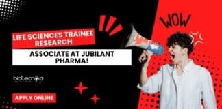 Jubilant Pharma Trainee Vacancies