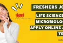 Freshers Microbiology Jobs