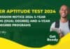 IISER Aptitude Test 2024
