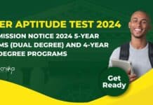 IISER Aptitude Test 2024