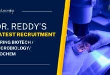 Dr Reddy's Latest Biotech Job
