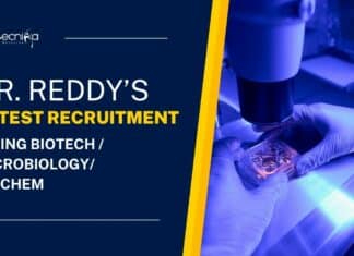 Dr Reddy's Latest Biotech Job