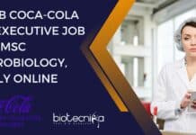 HCCB Coca Cola QA Executive Job For MSc Microbiology, Apply Online HCCB Coca Cola QA Executive