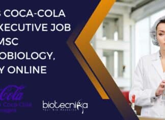HCCB Coca Cola QA Executive Job For MSc Microbiology, Apply Online HCCB Coca Cola QA Executive