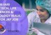 ICAR-IARI Biotech, Life Sciences & Zoology Walk-In For JRF Job ICAR-IARI Zoology JRF Job