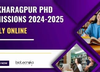 IIT Kharagpur PhD 2024-2025 Admissions -