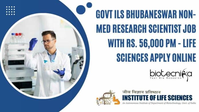 ILS Non-Med Research Scientist Job