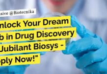 "Unlock Your Dream Job in Drug Discovery at Jubilant Biosys - Apply Now!"