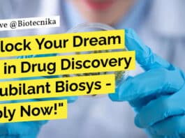 "Unlock Your Dream Job in Drug Discovery at Jubilant Biosys - Apply Now!"