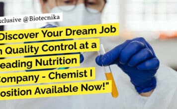 Herbalife Hiring! BSc Biochemistry Apply Online For Chemist Role