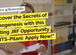 "Uncover the Secrets of Pathogenesis with this Exciting JRF Opportunity at BITS-Pilani: Apply Now!"