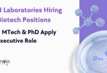 MSN Laboratories Hiring