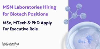 MSN Laboratories Hiring