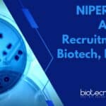 NIPER Project Associate Recruitment