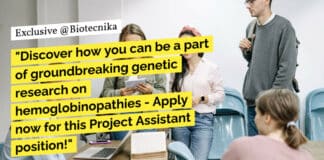 "Discover how you can be a part of groundbreaking genetic research on hemoglobinopathies - Apply now for this Project Assistant position!"