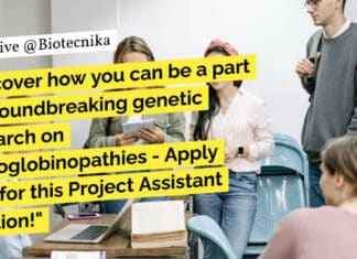 "Discover how you can be a part of groundbreaking genetic research on hemoglobinopathies - Apply now for this Project Assistant position!"