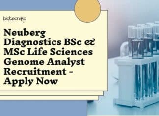 Neuberg Diagnostics BSc & MSc Life Sciences Genome Analyst Recruitment – Apply Now Neuberg Diagnostics Genome Analyst