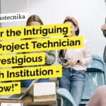 "Uncover the Intriguing Role of Project Technician III at a Prestigious Research Institution - Apply Now!"
