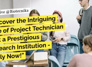 "Uncover the Intriguing Role of Project Technician III at a Prestigious Research Institution - Apply Now!"