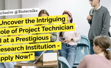 "Uncover the Intriguing Role of Project Technician III at a Prestigious Research Institution - Apply Now!"