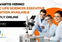 Novartis Hiring! MSc Life Sciences