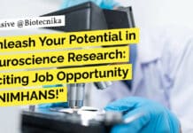 "Unleash Your Potential in Neuroscience Research: Exciting Job Opportunity at NIMHANS!"