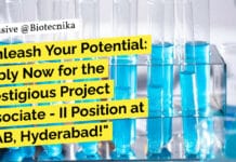 "Unleash Your Potential: Apply Now for the Prestigious Project Associate - II Position at NIAB, Hyderabad!"