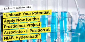 "Unleash Your Potential: Apply Now for the Prestigious Project Associate - II Position at NIAB, Hyderabad!"