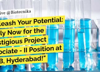 "Unleash Your Potential: Apply Now for the Prestigious Project Associate - II Position at NIAB, Hyderabad!"