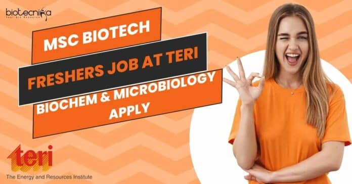 Freshers MSc Biotech Biochem
