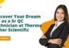 Discover Your Dream Job as a Sr QC Technician at Thermo Fisher Scientific – Apply Now! Sr QC Technician Life Sciences